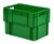 Drehstapelkasten Serie DTK 600/420-0, 2 Stück, Farbe: Grün