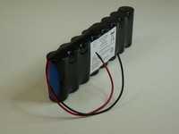 Pack(s) Batterie Lithium Fer phosphate 8x 26650 4S2P ST1 12.8V 6.4Ah F