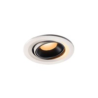 LED Deckeneinbauleuchte NUMINOS® MOVE S, 2700K, 40°, weiß/schwarz