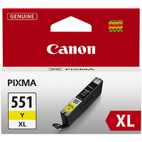 Canon CLI-551Y XL, XL-Tintentank Gelb