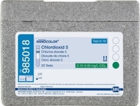 Testy probówkowe NANOCOLOR® Chlor/Chlorki Zakres pomiaru 0,15-5,00 mg/l ClO2