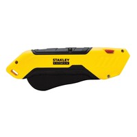 STANLEY SQUEEZE TRIGGER BI MATERIAL PLASTIC AUTO RETRACT SAFETY KNIFE