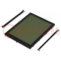 Display: LCD; graphical; 320x240; FSTN Positive; black; 5.7"; LED