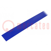 EL tape; L: 5000mm; extreme caribbean blue; 114cd/m2; λd: 487nm