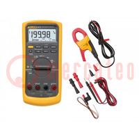 Digital multimeter; LCD; (6000/20000); Bargraph: 33segm.40x/s