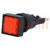 Ellenőrző lámpa; 16mm; RMQ-16; -25÷70°C; Ø16,2mm; piros