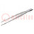 Tweezers; 220mm; Blade tip shape: sharp; Tipwidth: 3.5mm