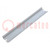 DIN rail; steel; W: 35mm; L: 210mm; TA2419; Plating: zinc