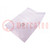 Protection bag; ESD; L: 356mm; W: 254mm; Thk: 50um; polyetylene; pink