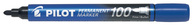 Permanent Marker 100, 24h Cap-off Zeit, Rundspitze, 4.5mm (F), Blau