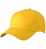 myrtle beach 5 Panel Cap mit ungebürsteter Oberfläche MB6117 Gr. one size yellow