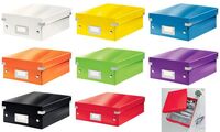 LEITZ Organisationsbox Click & Store WOW, klein, weiß (80605701)