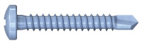 Schraubengrafik - Bohrschrauben Pan-Head 'N' DIN 7504 Stahl verzinkt Blau chromatiert