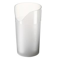Artikelbild Drinking cup "Ergonomic" 0.2 l, transparent-milky