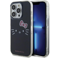 HELLO KITTY HKHCP15LHKHLK COQUE DE PROTECTION POUR IPHONE 15 PRO 6,1" NOIR COQUE RIGIDE IML KITTY FACE SOURCING