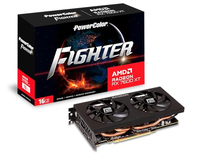 POWERCOLOR FIGHTER AMD RADEON RX 7600XT - TARJETA GRÁFICA (16 GB, GDDR6)