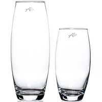 AMARYLLIS vase - klar - 8x8x26cm - Glas