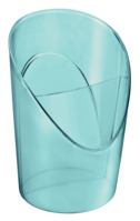 Stifteköcher Colour'Ice, PS, transparent blau
