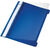 Hefter Standard, A5, langes Beschriftungsfeld, PVC, blau