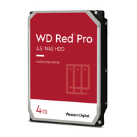 Western Digital Red Pro dysk twardy 4 TB 7200 RPM 256 MB 3.5" SATA