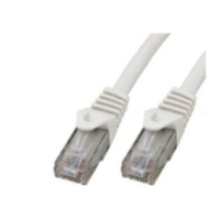 M-Cab 3929 Netzwerkkabel Weiß 1 m Cat6 U/UTP (UTP)