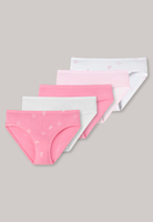 SCHIESSER 173271-912-092 Unterhose Klassischer Slip Pink, Weiß