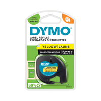 DYMO S0721620 ruban d'étiquette Noir sur jaune