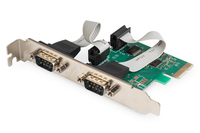 Digitus 2-Port Serial Interface Card, PCIe