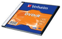 Verbatim DVD-R Matt Silver 4,7 Go
