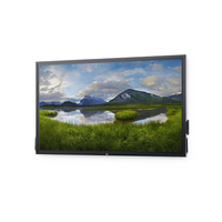 DELL P7524QT Interaktív síkképernyő 189,3 cm (74.5") LCD 350 cd/m² 4K Ultra HD Fekete Érintőképernyő