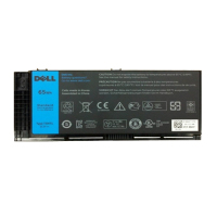 DELL 451-12032 notebook alkatrész Elem