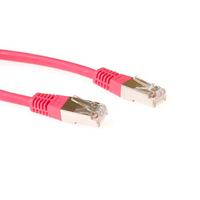 ACT Patchcord SSTP Category 6 PIMF, Red 25.00M netwerkkabel Rood 25 m