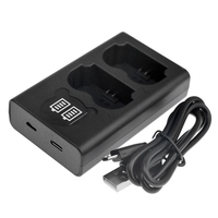 CoreParts MBXCAM-AC0100 Caricabatterie per dispositivi mobili Fotocamera Nero USB Interno