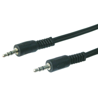 Goobay 27658 cable de audio 1,5 m 3,5mm Negro