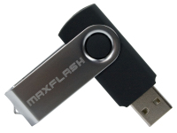 MaxFlash 4 GB USB Drive 2.0 USB-Stick USB Typ-A Schwarz