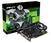 PNY GF750IGTX2GEPB videokaart NVIDIA GeForce GTX 750 Ti 2 GB GDDR5
