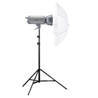 Walimex VC 600 Excellence apparatuurset voor fotostudio Zwart, Wit