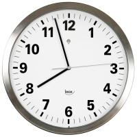 Irox LUNA5-2 wall/table clock Wand Kreis Metallisch