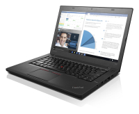 Lenovo ThinkPad T460 Laptop 35,6 cm (14") Full HD Intel® Core™ i7 i7-6600U 8 GB DDR3L-SDRAM 256 GB SSD Wi-Fi 5 (802.11ac) Fekete