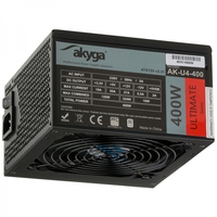 Akyga AK-U4-400 power supply unit 400 W 20+4 pin ATX ATX Zwart
