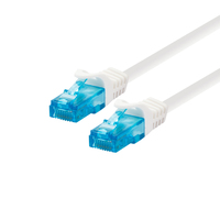 LOGON TCU55U0025WH Netzwerkkabel Weiß 0,25 m Cat5e U/UTP (UTP)
