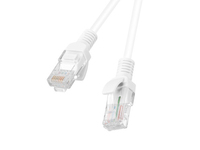 Lanberg PCU6-10CC-1000-W kabel sieciowy Biały 10 m Cat6 U/UTP (UTP)