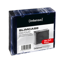 Intenso Storage Solution 10 Slim Cases 10 lemezek Átlátszó