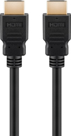 Goobay 58267 kabel HDMI 0,5 m HDMI Typu A (Standard) Czarny