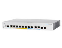 Cisco CBS350 Managed L3 2.5G Ethernet (100/1000/2500) Power over Ethernet (PoE) 1U Schwarz, Grau