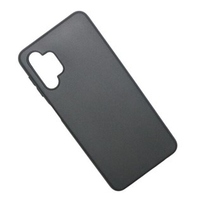 JLC Samsung A32(5G) Black Silicone Gloss Edge - Black