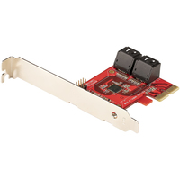 StarTech.com 4P6G-PCIE-SATA-CARD csatlakozókártya/illesztő Belső