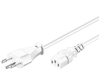 Microconnect PE160418W kabel zasilające Biały 1,8 m C13 panel