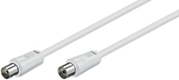 Microconnect COAX015W câble coaxial 1,5 m Blanc