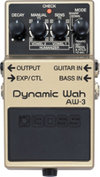 BOSS AW-3 Effektpedal Wah-Pedal Schwarz, Grau